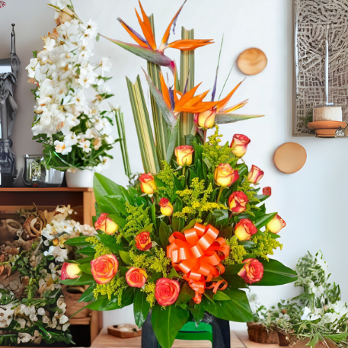 Exotic Splendor Floral Arrangement