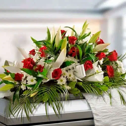 FL084-Funeral-Arrangement-Covers-Paradise-Box