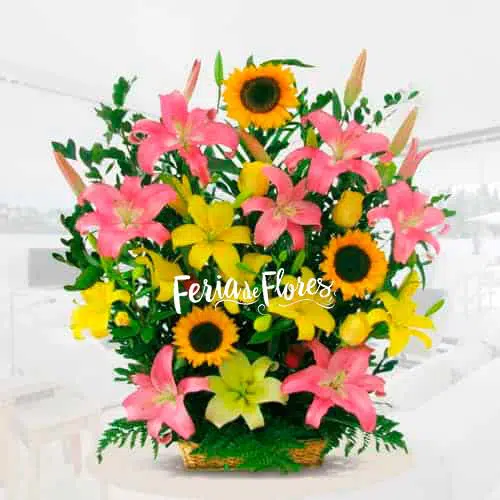 Tropical Flower Arrangement