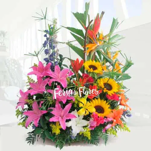 Harmony Exotic Floral Arrangement