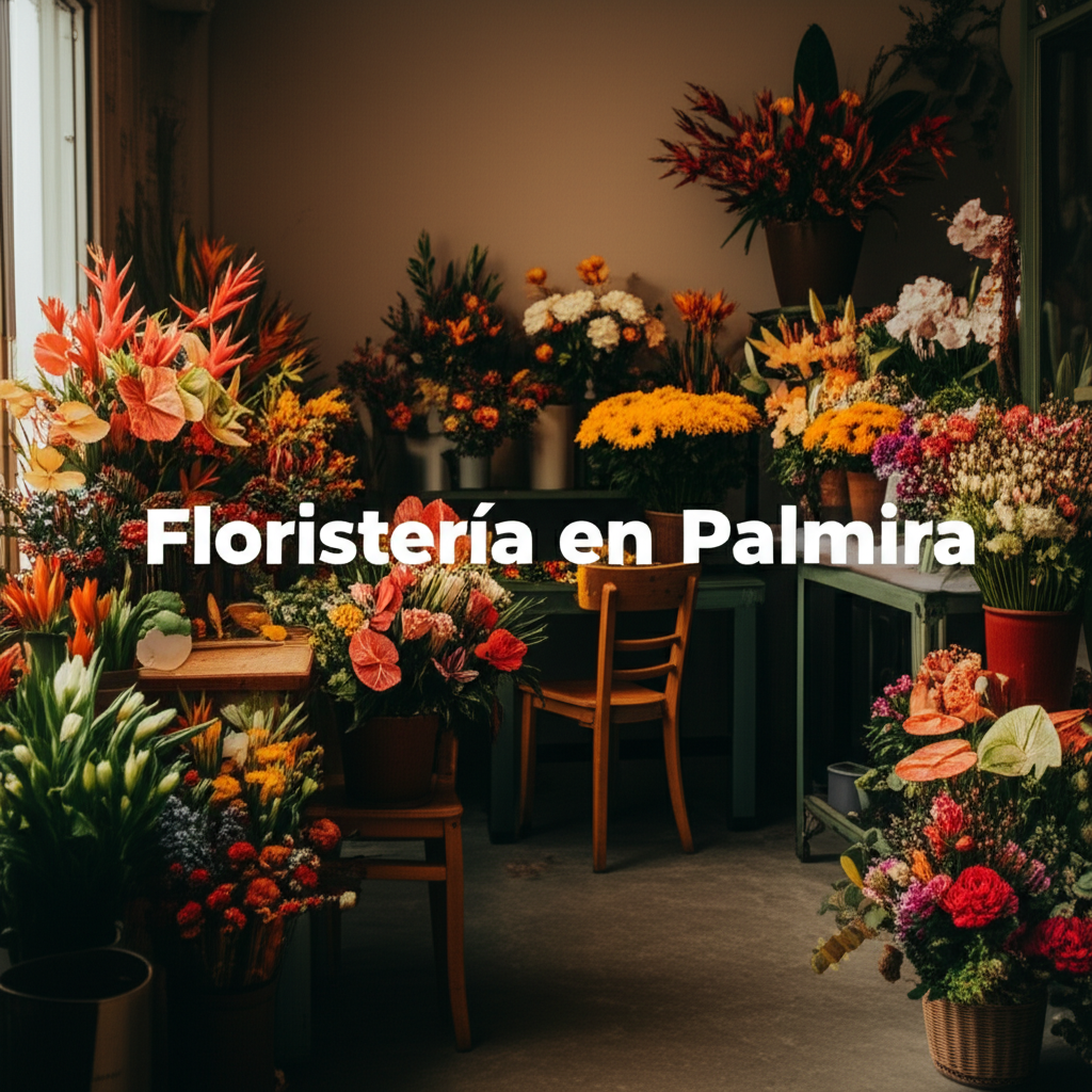 Floristería en Palmira Valle del Cauca
